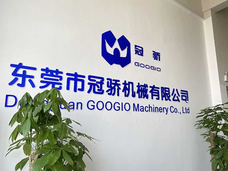 Atelier de fabrication d'équipements de dosage de GOOGIO à Dongguan