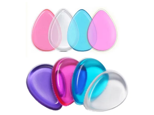 Éponges de maquillage en silicone