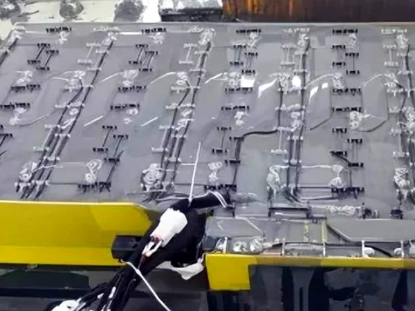 Enrobage de packs de batteries VE