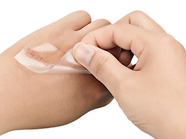 Feuilles en gel de silicone anti-cicatrices