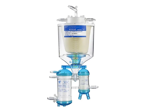Enrobage centrifuge de dialyseurs à fibres creuses